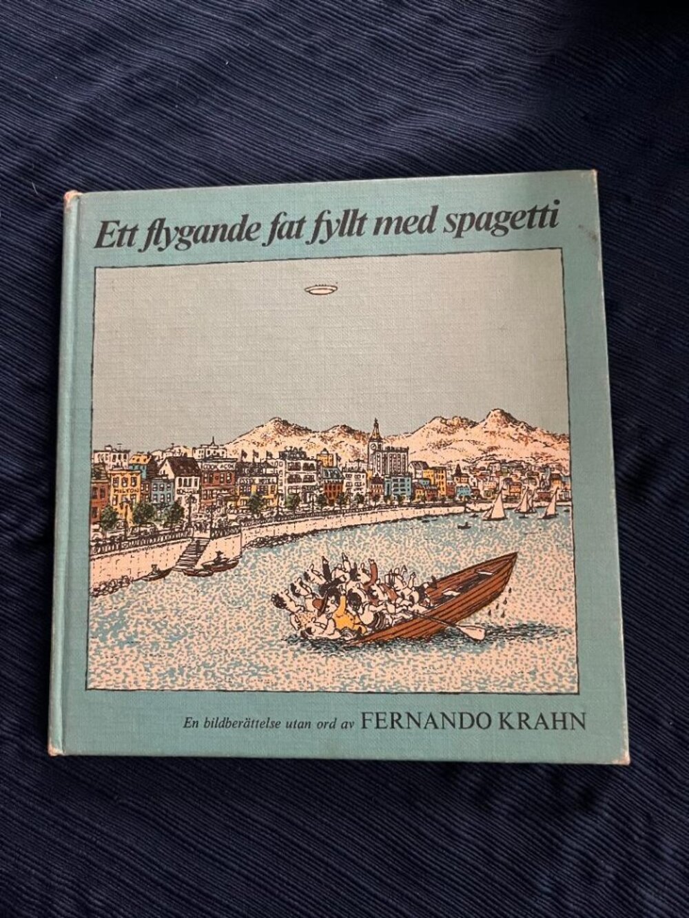 A Flying Saucer Full of Spaghetti by Fernando Krahn